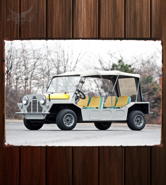 Металлическая табличка Austin Mini Moke Металлическая табличка Austin Mini Moke